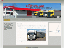 Tablet Screenshot of lkw.hr
